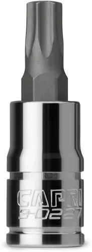 Miniatura 12 de Capri Tools T6 Star Bit Socket, unidad de 1/4 pulgadas