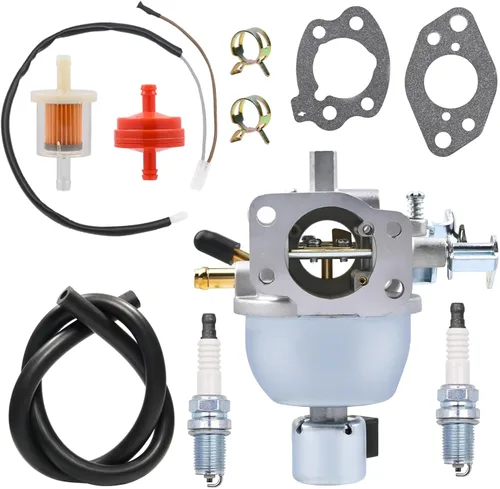 847395 Kit de carburador compatible con B&S 846280 808725 846944 350772-0045-01 350772-0102-01 350776-0046-02 350777-0034-011 Motor