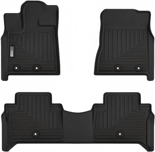 Alfombrillas para Nissan Armada/Infiniti QX80 2025 2026 (7/8 pasajeros), protección para todo tipo de clima, forros de suelo de 1ª y 2ª fila, color