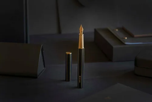 Miniatura 7 de Y-studio YS-STAT-48 Classic Revolve - Pluma estilográfica, color negro