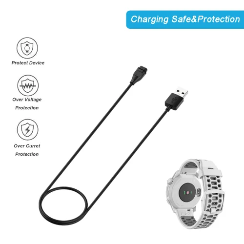 Miniatura 4 de ECSEM - Cable de carga compatible con Coros Pace 3/Pace 2/Apex 42MM 46MM/Apex/Apex Pro/Vertix/Vertix 2 Cargador USB Cable de Repuesto Cable de Carga