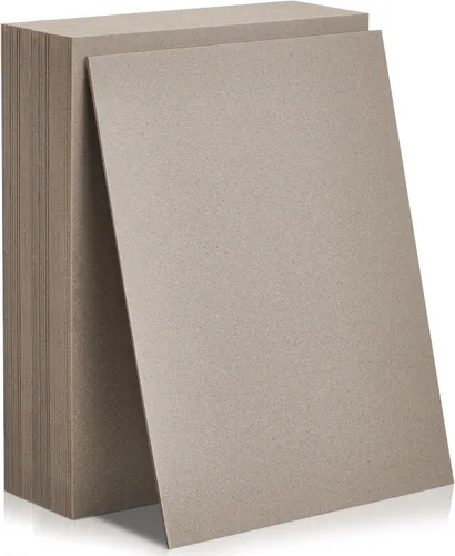 Miniatura 11 de 20 Piezas Tablero para Libros, Tablero de Encuadernadores Cartón Prensado Tablero para Libros de Diseño Kraft Hojas de Cartón Prensado de Servicio