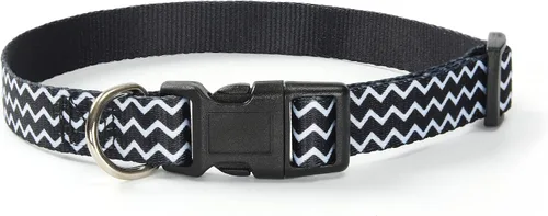 Miniatura 7 de Mile High Life Collar de nailon para cachorros con bonitos patrones, ligero, collar para niña y niño para perros pequeños, medianos y grandes