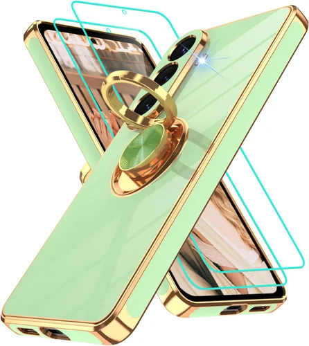 Miniatura 79 de Gritup Funda para Samsung Galaxy A14 5G: Funda Samsung A14 con 2 Protectores de Pantalla, Soporte de Anillo con Rotación 360°, Soporte Magnético
