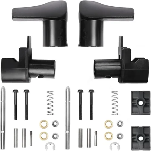 Kit de reconstrucción de mango de carenado (30 piezas), compatible con Volvo VN VNL 2004-2017, reemplaza # 85125440, 20727160, 20745996, 20745997,