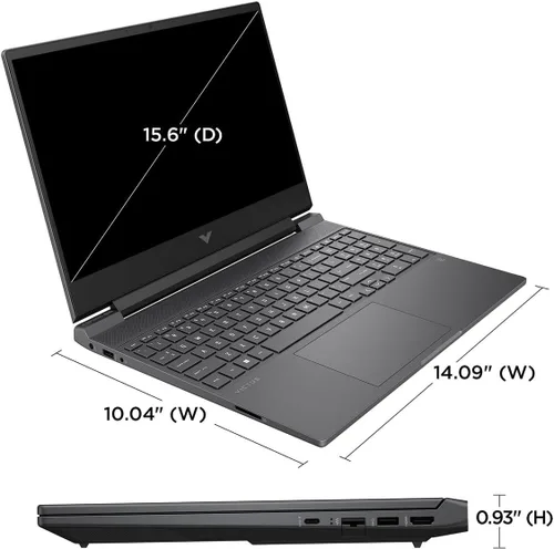 Miniatura 7 de HP Victus 15 - Laptop para juegos, pantalla FHD de 15.6 pulgadas de 144 Hz, AMD Ryzen 5 7535HS, 16 GB DDR5 RAM, SSD PCIe M.2 de 1 TB, NVIDIA GeForce