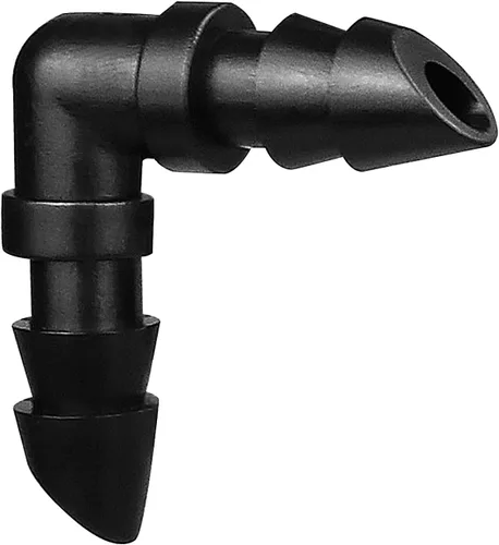 Miniatura 12 de Paquete de 70 conectores de púas universales para riego por goteo de 1/4 pulgadas, conectores de púas para tubos de goteo de 1/4 pulgadas