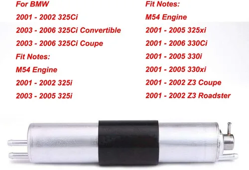 Miniatura 4 de 13327512019 Filtro de combustible con regulador de presión apto para BMW E46 325i 325Ci 325Xi 330i 330Ci Z3