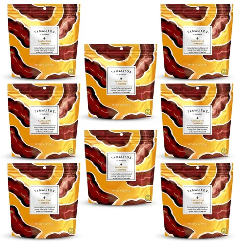 Miniatura 28 de Tamalitoz - Mango para masticar labios, caramelo duro mexicano de mango picante relleno de chile, lima y sal marina, caramelo de fruta hecho a mano