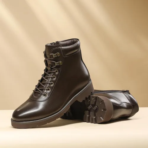 Miniatura 6 de Bruno Marc Botas de motocicleta para hombre, botas de vestir Oxford 2.0