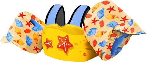 Miniatura 25 de Chriffer - Chaleco salvavidas para niños de 30 a 55 libras, flotadores con arnés de hombro con alas de brazo para niños y niñas de 2, 3, 4, 5, 6, 7