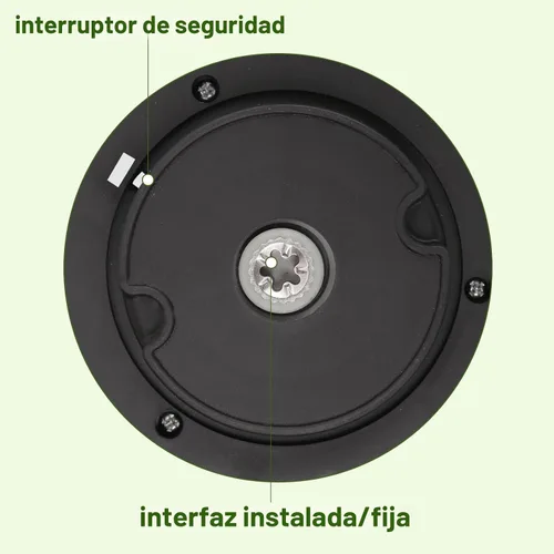Miniatura 5 de Liebe&Lecker Procesador de alimentos, picadora de carne con 1 tazón de 8 tazas, picadora eléctrica de alimentos con 4 cuchillas afiladas grandes