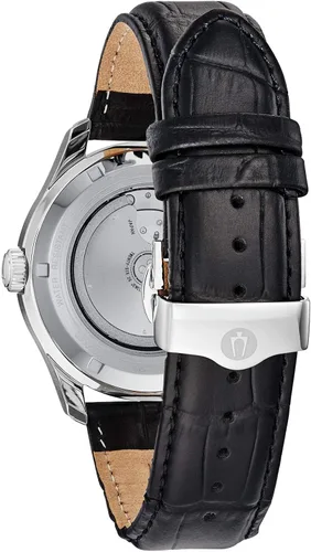 Miniatura 3 de Bulova Men's Classic 6 Hand Power Reserve Leather Strap Watch