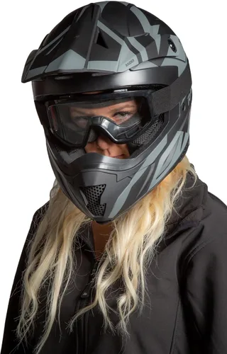 Miniatura 7 de Raider Off Road Z7 MX unisex para adultos (negro mate) (negro mate, talla M)