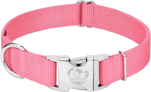 Miniatura 9 de Country Brook Petz – Collar de nailon premium para perro con hebilla de metal para razas pequeñas, medianas y grandes - Más de 10 colores cálidos