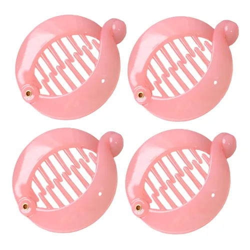 Miniatura 10 de Peines laterales surtidos de belleza sin esfuerzo de 2.5 pulgadas, pinzas para el pelo para cola de caballo, pinzas redondas de plátano, paquete