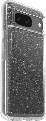 Miniatura 4 de OtterBox Funda transparente para Google Pixel 8 Symmetry Series - STARDUST (transparente/brillante), ultra elegante, compatible con carga