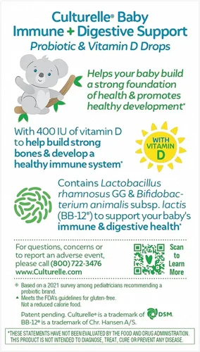 Miniatura 4 de Culturelle Pro Strength Cápsulas probióticas diarias, probióticos para hombres y mujeres, 60 unidades, 2 meses + probiótico de apoyo inmunológico