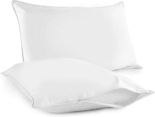 Miniatura 10 de Protector de almohada de algodón orgánico, tamaño estándar, 100% algodón, certificado GOTS, funda protectora con cremallera, hipoalergénica, lavable