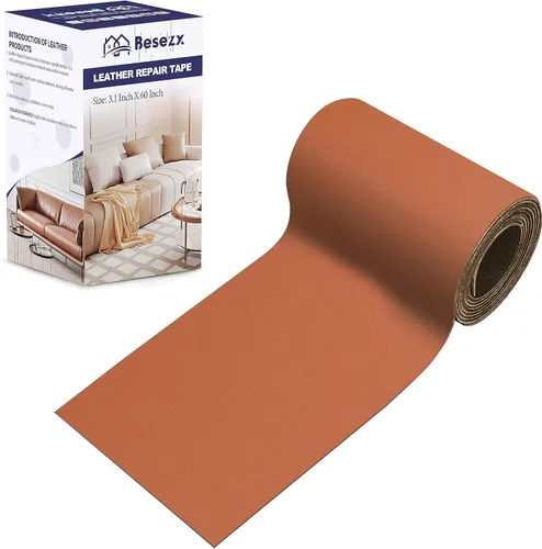 Miniatura 11 de Kit de Cinta de Parche para Reparación de Cuero, Reparación de Cuero Autoadhesiva para Muebles, Sofá, Sillón, Asientos de Automóvil, Silla