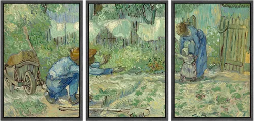 Miniatura 26 de Lienzo decorativo para pared - cuadro con estampado Giclée para decoración del hogar Noche estrellada sobre el Ródano