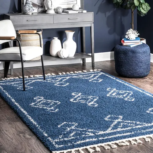 Miniatura 12 de nuLOOM Jodee – Alfombra de medallón, de época