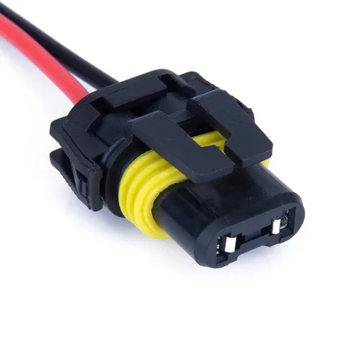 Miniatura 5 de Paquete de 4 adaptadores 9005 9006 HB3 HB4 hembra de arnés de cableado para faros antiniebla
