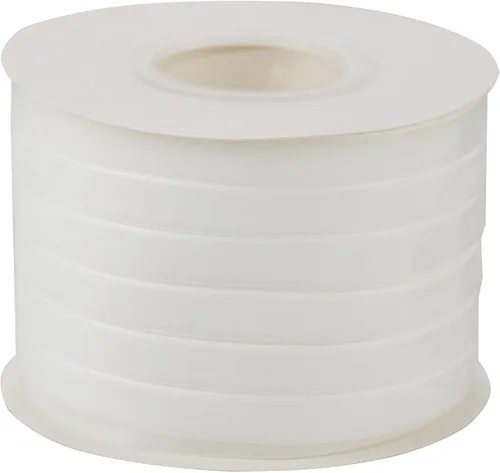 Miniatura 18 de Cinta de terciopelo de terracota de 3/8 pulgadas x 25 yardas, cinta naranja quemada de una sola cara para envolver regalos, bodas, lazos