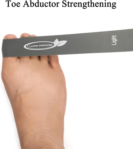 Miniatura 3 de Toe Bands, Mini Latex Bands for Exercise & Stretch, Bunion Correction, Toe, Foot, & Ankle Strengthening, Toe Spacers for Hallus Valgus (4 Bands)