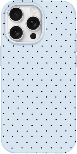 Miniatura 18 de Hython Funda para iPhone Air, diseño estético de lunares lindos, funda simple de 6.5 pulgadas, delgada, antiarañazos, parachoques de TPU suave, a