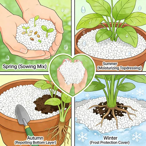 Miniatura 5 de Enmienda de suelo hortícola de perlita orgánica de 15 cuartos para plantas y drenaje mejorado Perlita regular