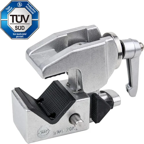 Miniatura 2 de Kupo Abrazadera Convi con mango ajustable - plata (KG701712)