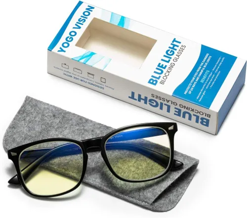 Miniatura 4 de Yogo Vision Blue Light Blocking Computer Glasses Anti Glare Reduce Eyestrain Eyeglasses for Men and Women
