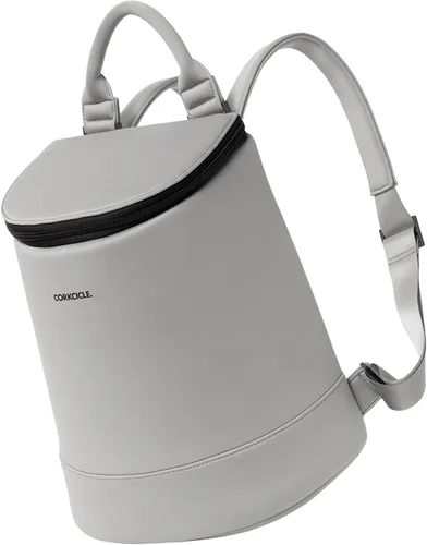Miniatura 13 de Corkcicle EOLA Mochila enfriadora, bolsa aislante impermeable y a prueba de fugas, perfecta para vino, cerveza y bolsas de hielo Verde mar
