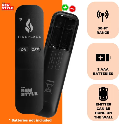 Miniatura 2 de Kit de control remoto para chimenea de gas, control remoto de encendido/apagado, para sistema de válvula de milivoltio, reemplazo para skytech