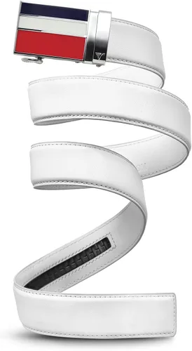 Miniatura 5 de Mission Belt Cinturón de trinquete de cuero para hombre, colección 3Bar