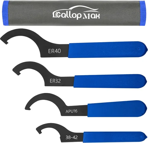Juego de 4 Piezas de Llaves Universales para Coilover, Llaves de Amortiguador Ajustables para Ajustes de Coilover de la Mayoría de Automóviles y