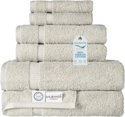 Miniatura 54 de Juego de alfombra de baño 100 % de algodón turco para hotel y spa de lujo y opciones de tapete de baño de espuma viscoelástica