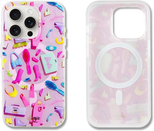 Miniatura 133 de Sonix x Sanrio - Funda para iPhone 15 Pro, compatible con MagSafe, probada en caídas de 10 pies, adivinador Kuromi