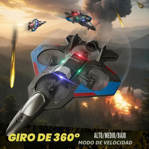 Miniatura 2 de 4DRC Aviones RC de Control Remoto para Niños, Aviones de Control Remoto de Espuma para Niños Adultos Principiantes, Drones Tipo Caza de Control