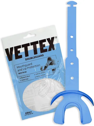 Miniatura 8 de Vettex Doubleguard Protector bucal con Protección de Labios - Adulto, Aguamarina