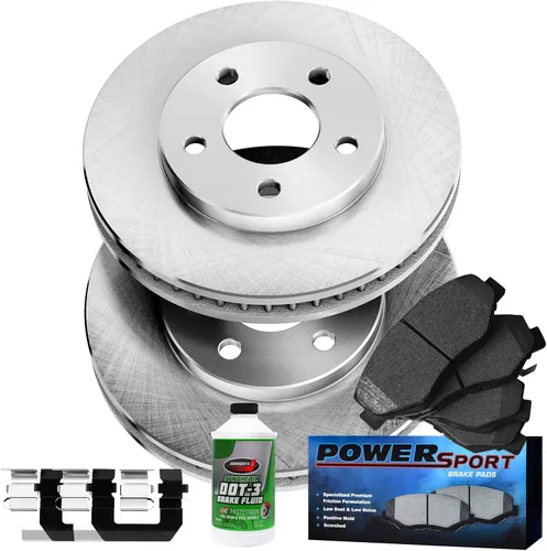 Miniatura 29 de BRAKELABS POWERSPORT Kit de frenos traseros y rotores Pastillas de freno traseras Rotores y pastillas de freno, pastillas y rotores de freno