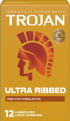 Miniatura 32 de Trojan Bareskin - Preservativos finos, paquete variado Everythin, condón de látex lubricado, 10