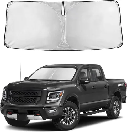 Miniatura 124 de Autovir Parasol para parabrisas Rivian R1S 2022-2024 2025 2026, parasol para ventana delantera, protección UV, bloqueador de calor, accesorios