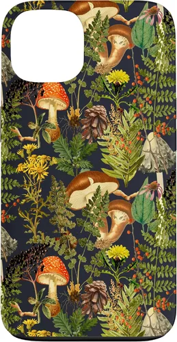 Miniatura 7 de Mushroom Woodland Scene elderberries Fungi Nature Shrooms Case for iPhone 17