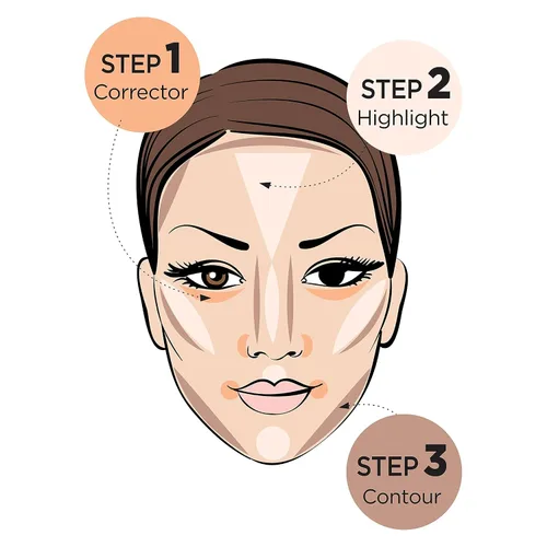 Miniatura 3 de Ruby Kisses Acabado Impecable con Paleta de Maquillaje de Contorno en Crema 3D – Ligera, Multi-Paleta, Base de Contorno, Crema, Esculpe y Destaca