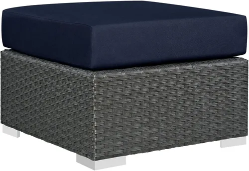Miniatura 32 de Modway - Sillón para exteriores Lienzo toscano