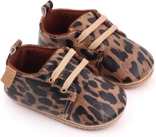 Miniatura 2 de Enteer Tenis de caña alta para niños y bebés, color marrón, Marrón