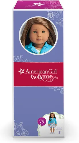 Miniatura 4 de American Girl Truly Me - Muñeca #79 de 18 pulgadas con ojos color avellana, cabello castaño y piel media con matices neutros, para mayores de 6 años