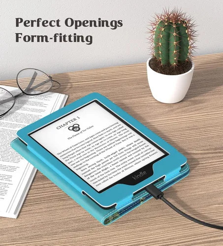 Miniatura 8 de MoKo Funda para Kindle de 6 pulgadas (11ª generación, versión 2024/2022)/(10ª/8ª generación, 2019/2016), carcasa de poliuretano ultraligera